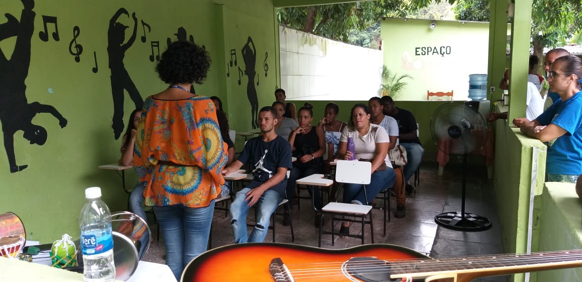 Aula inaugural de educação ambiental